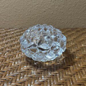 Orrefors Crystal Bubble Votive Candle Holder